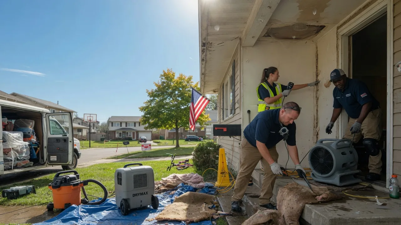 Water Damage Restoration in New Florence, MO near me